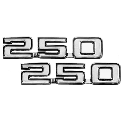 69 Camaro Front Fender Emblem 