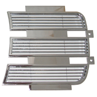 69 Camaro RS Left Hand Headlight Chrome Inner Door, Import