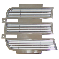 69 Camaro RS Right Hand Headlight Chrome Inner Door, Import