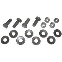 69 Camaro Front Bumper Bracket Bolt Kit, Bracket To Frame