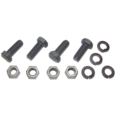 69 Camaro Front Bumper Bracket Bolt Kit, Bracket Extension To Inner Bracket