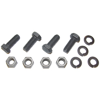 69 Camaro Front Bumper Bracket Bolt Kit, Bracket Extension To Inner Bracket
