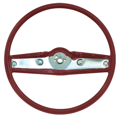 69-70 Chevrolet Full Size Car Steering Wheel, Red