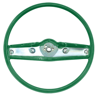 69-70 Chevrolet Full Size Car Steering Wheel, Dark Green