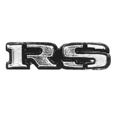 69 Camaro Steering Wheel Shroud Emblem. RS