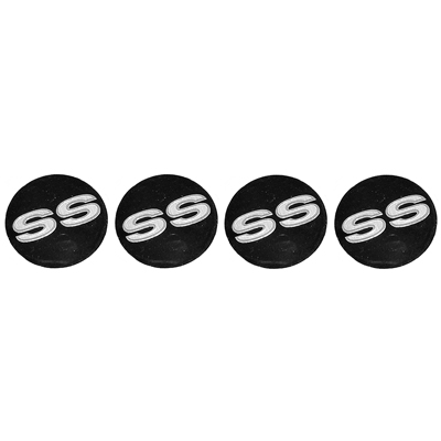 69-70 Camaro SS Center Cap Insert, Reproduction, Set of 4