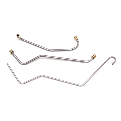 69 Camaro Fuel Pump To Carburetor Lines 396 / 325 HP With Return 3 Piece Set