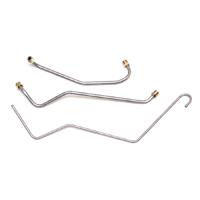 69 Camaro Fuel Pump To Carburetor Lines 396 / 325 HP With Return 3 Piece Set