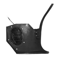 70-81 Camaro Black Right Hand Kick Panels Without A/C