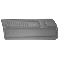 70-71 Camaro Black Madrid Grain Vinyl Standard Door Panels