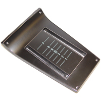 70-72 Camaro With Auto Transmission Center Shift Plate 2 Piece With Handle Seal