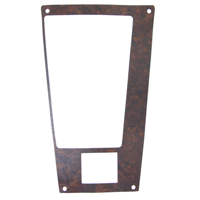 70-71 Camaro Burlwood Center Shift Plate Woodgrain Insert