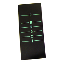 70-72 Camaro Shift Plate Pattern Insert, TH350 or TH400