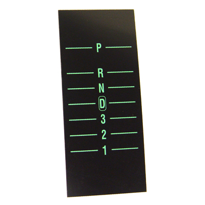 70-72 Camaro Shift Plate Pattern Insert, 700R4