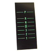 70-72 Camaro Shift Plate Pattern Insert, 700R4