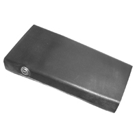 70-72 Camaro Black Console Lid, Includes Latch And Button Assembly