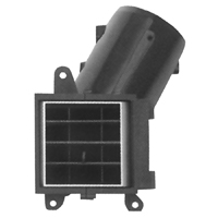 70-81 Camaro Left Hand Air Outlet Vent Assembly With A/C