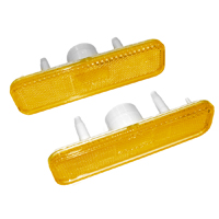 70-77 Camaro Front Side Marker Light Amber, Pair, Made in USA