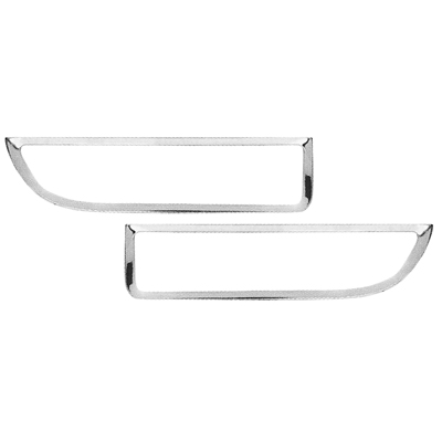 70-73 Camaro Left And Right Hand Parking Light Lens Trim Rings