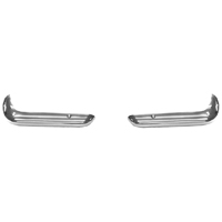 70-73 Camaro RS Chrome Front Bumper Pair, Left & Right Hand
