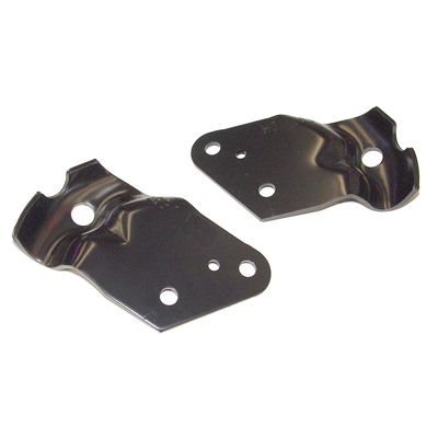 70-73 Camaro Left And Right Hand Outer Front Bumper Brackets, Pair