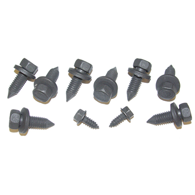 70-72 Camaro Front Bumper Bracket Bolt Kit, RS