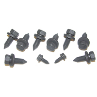 70-72 Camaro Front Bumper Bracket Bolt Kit, RS
