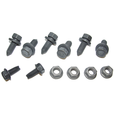 70-81 Camaro Rear Axle Bumper Hardware Kit