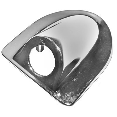 70-73 Camaro Trunk Lock Bezel, Chrome