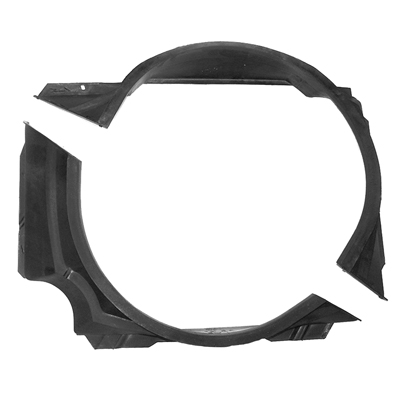 70-81 Camaro Small Block Fan Shroud With A/C Upper & Lower, 2 Pieces, Reproduction