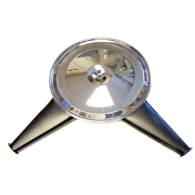 70-72 Camaro Dual Snorkel Air Cleaner With Long Round Inlet