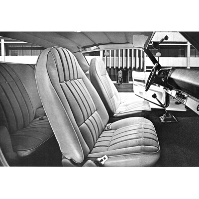 71 Camaro Coupe Black Stage 1 Interior Kit With Standard Interior