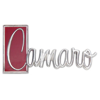 71-73 Camaro Rear Panel Emblem 