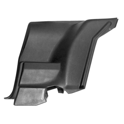 72-81 Camaro Right Hand Rear Arm Rest Panels, Reproduction, Black