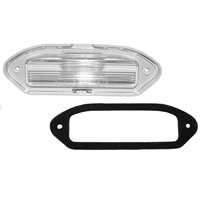 74-77 Camaro License Plate Lamp Lens, Includes Seal