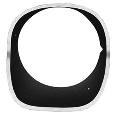 74-77 Camaro Z/28 Left Hand Black Headlight Bezel