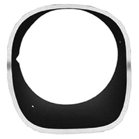 74-77 Camaro Z/28 Right Hand Black Headlight Bezel
