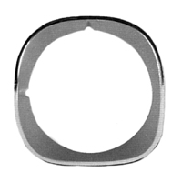 74-77 Camaro Right Hand Silver Headlight Bezel