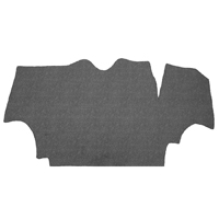 74-81 Camaro Black And Aqua Trunk Mat, Original Style