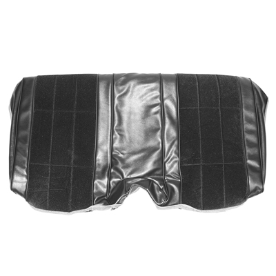 77-78 LT Rear Cloth Seat Upholstery Correct Sierra Grain Vinly With Express Cloth Inserts
