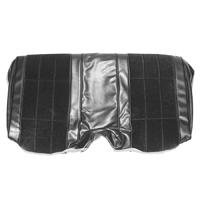 77-78 LT Rear Cloth Seat Upholstery Correct Sierra Grain Vinly With Express Cloth Inserts