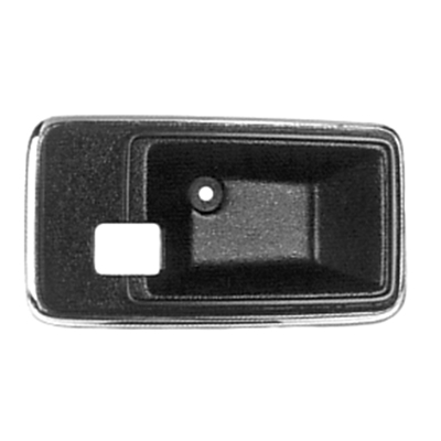 77-81 Camaro Left Hand Black Inside Door Handle Bezel, Original GM