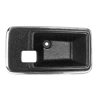 77-81 Camaro Left Hand Black Inside Door Handle Bezel, Original GM