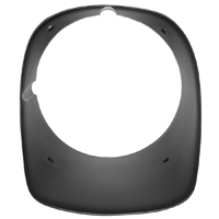 78-81 Camaro Z/28 Right Hand Headlight Bezel Black, Reproduction