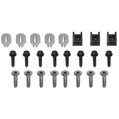80-81 Camaro Standard Grill Fastener Kit, 24 Pieces