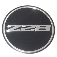 80-81 Camaro Z/28 Center Cap Decal Insert, 1-9/16
